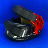 Hipposandale Renegade bicolore noire et rouge