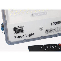Projecteur 1 000 W LED solaire professionnel puissant