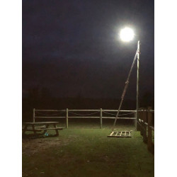 Projecteur 300 W double LED solaire professionnel puissant