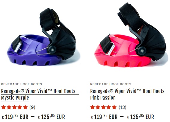 Hoofboots Renegade© Viper Collection Vivid